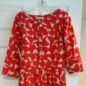 Rosso35 poplin shirt dress